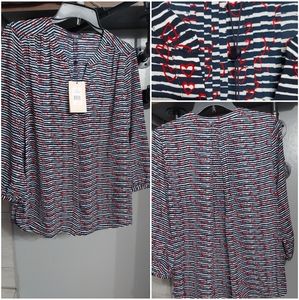 NWT. NYDJ Nautiheart Medium